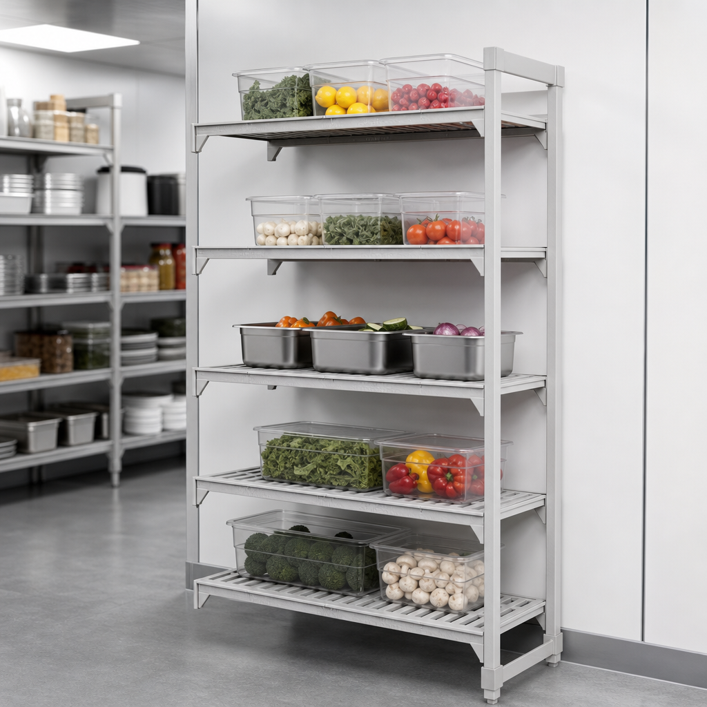 Five Vented Shelf Plates