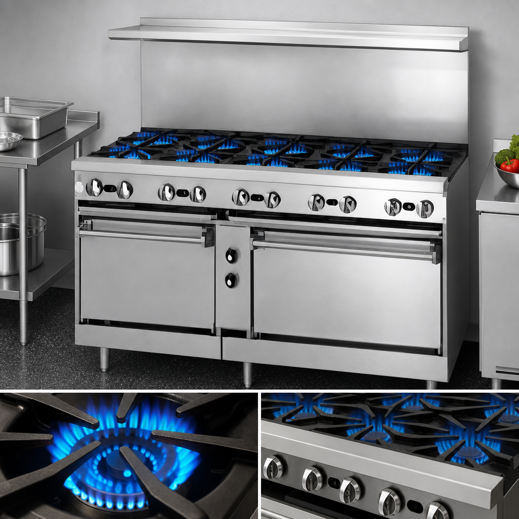 High-Performance Open Burners