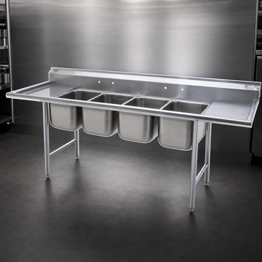 Heavy Gauge Stainless Steel Construction