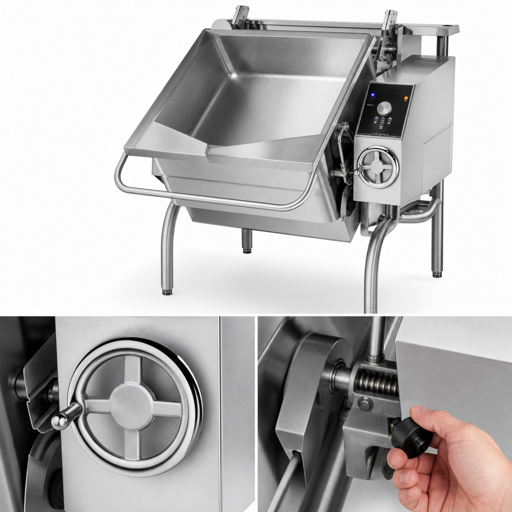 Manual Crank Tilt Mechanism