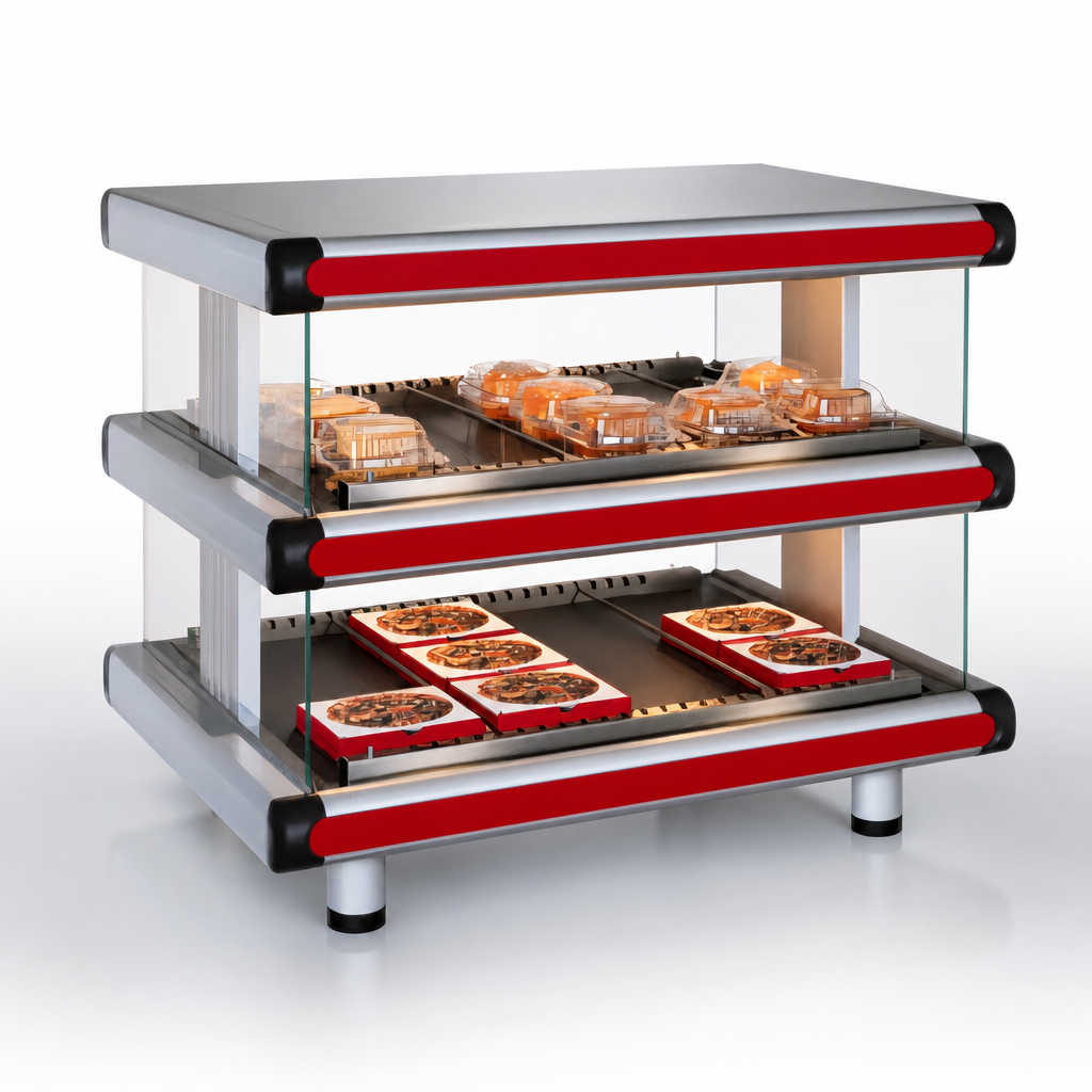 Two Display Shelves
