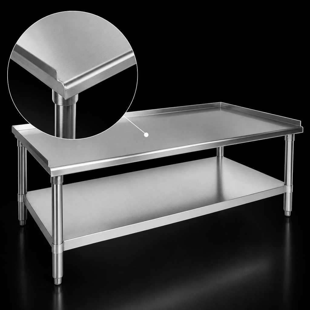 16-Gauge Type 300 Stainless Steel Top