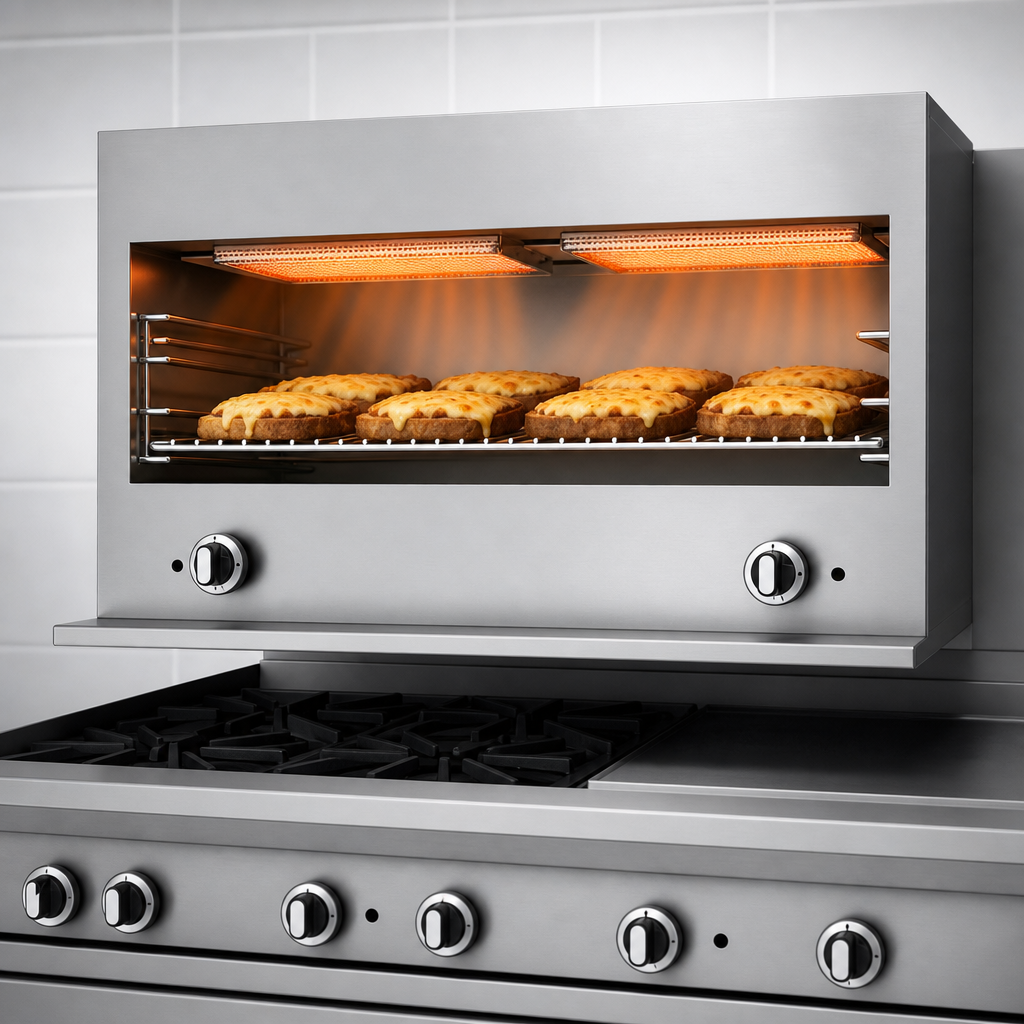 Two Infrared Burners