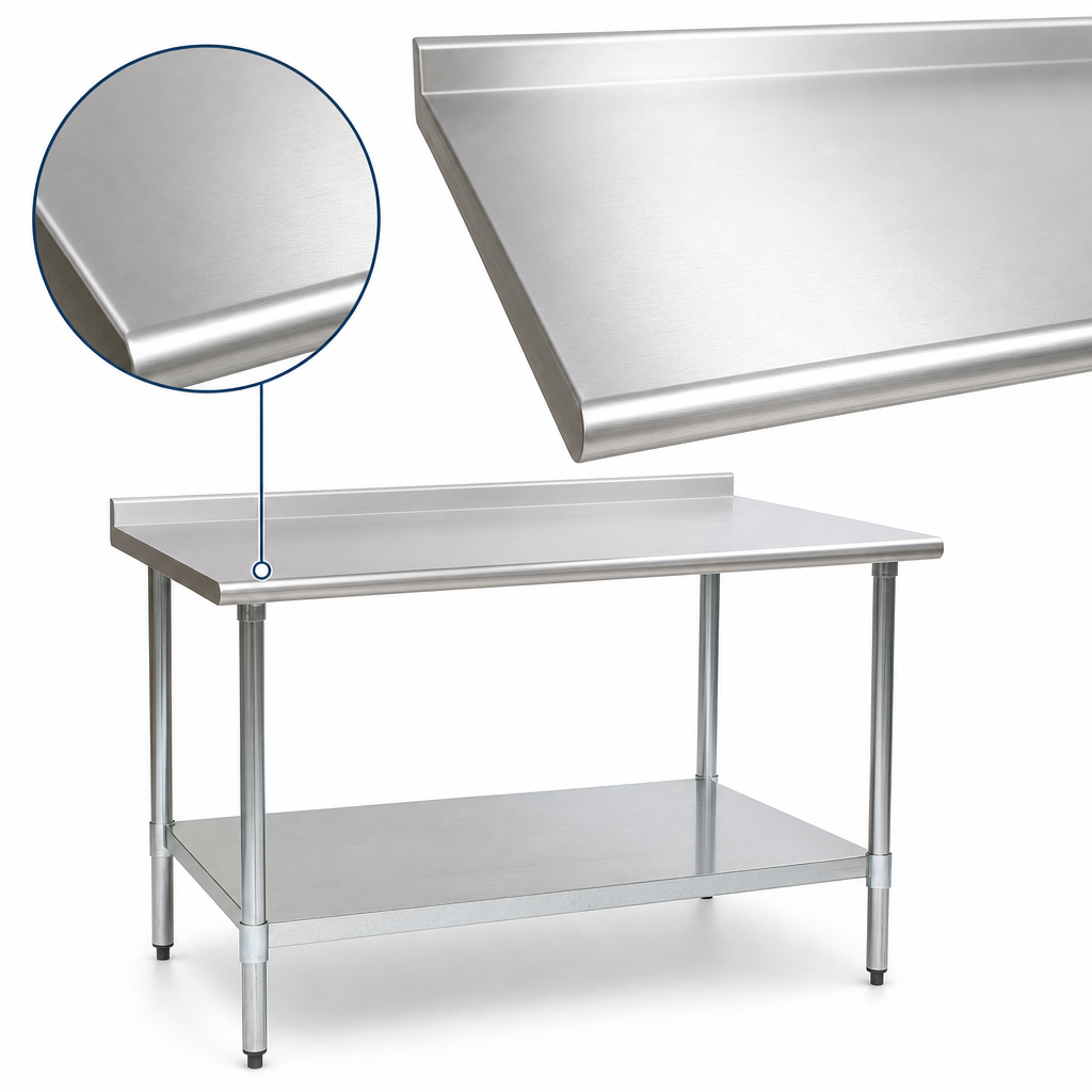 16-Gauge 300 Series Stainless Steel Top