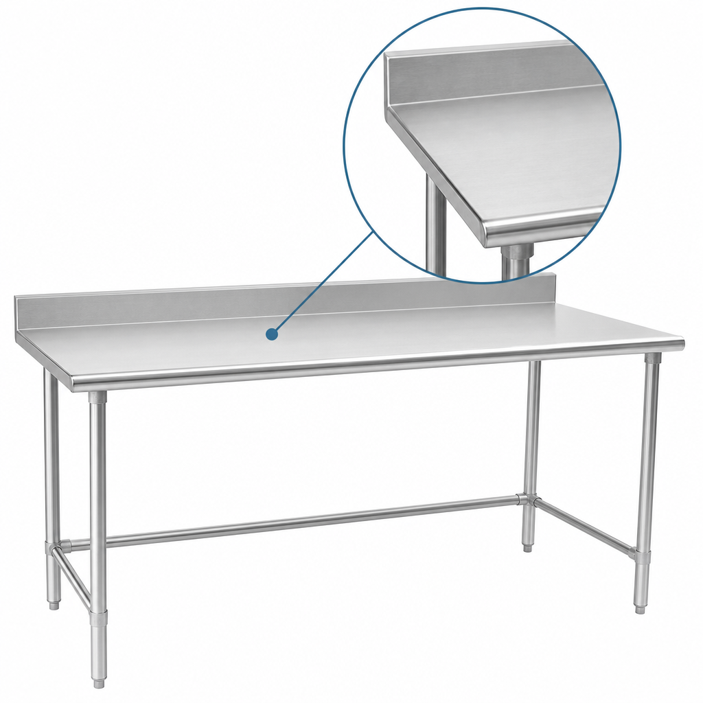 16 Gauge 300 Series Stainless Steel Top