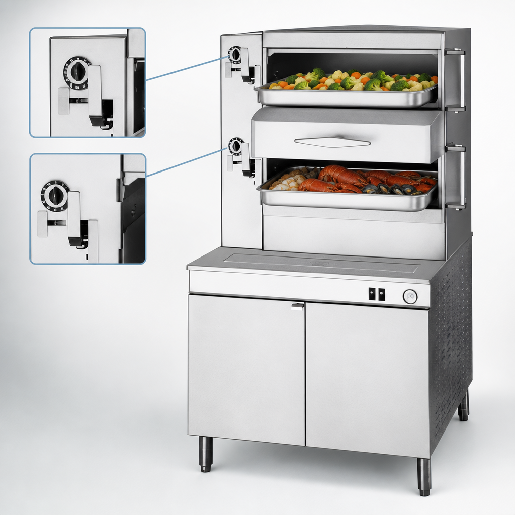 Dual Cooking Compartments