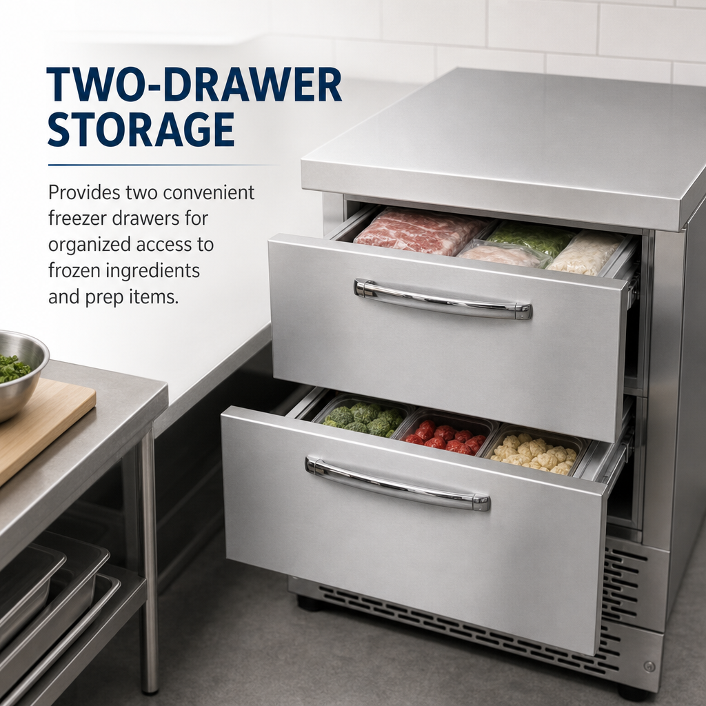 Two-Drawer Storage