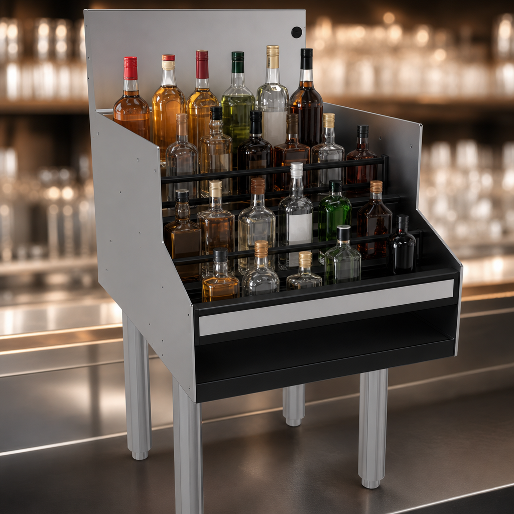 Four Levels of Bottle Storage