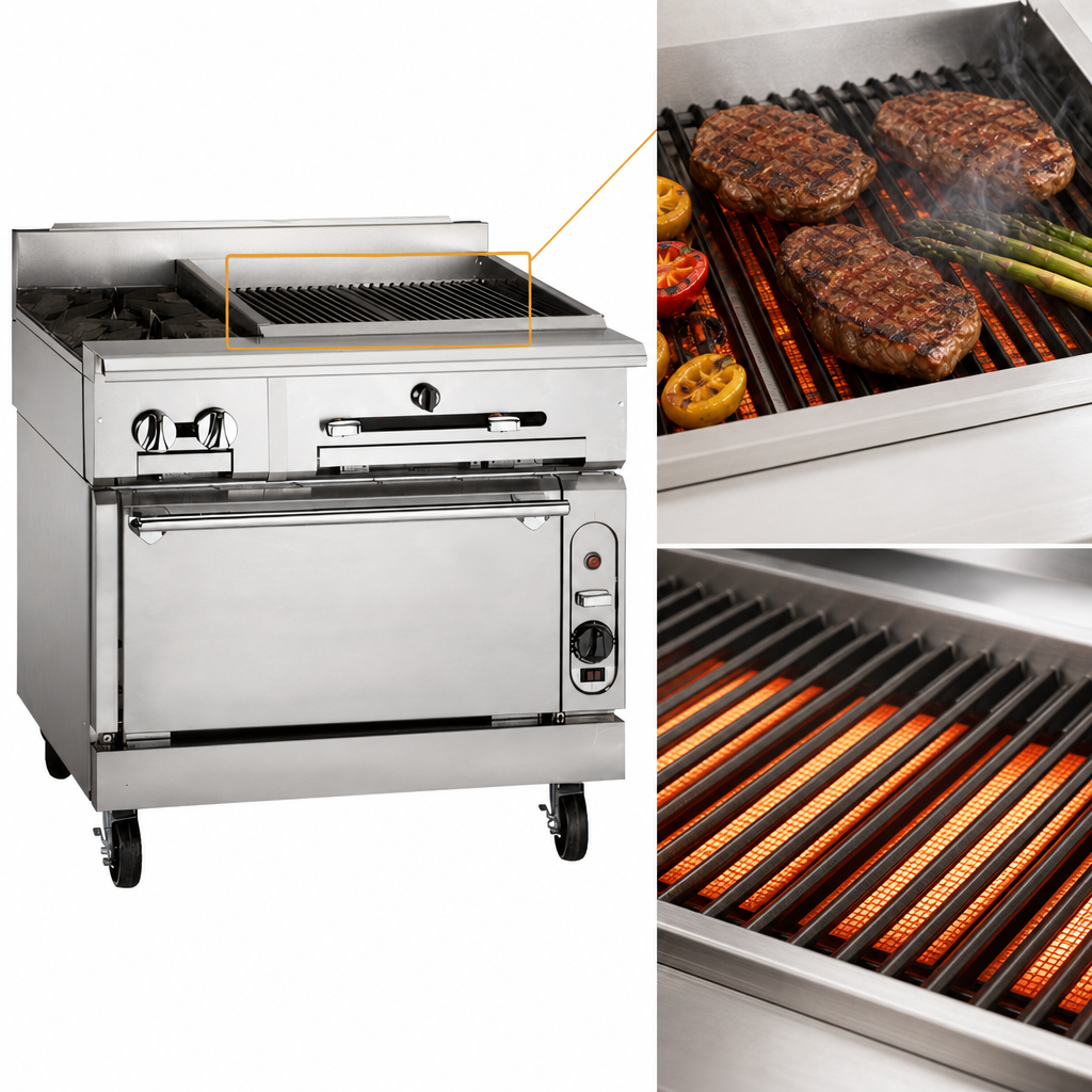 Infrared Charbroiler Top