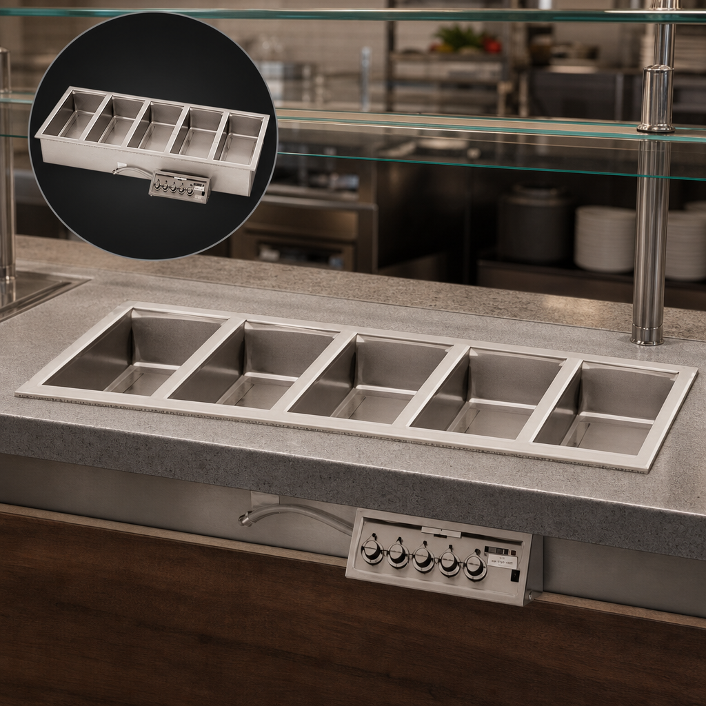 Top-Mount Drop-In Design