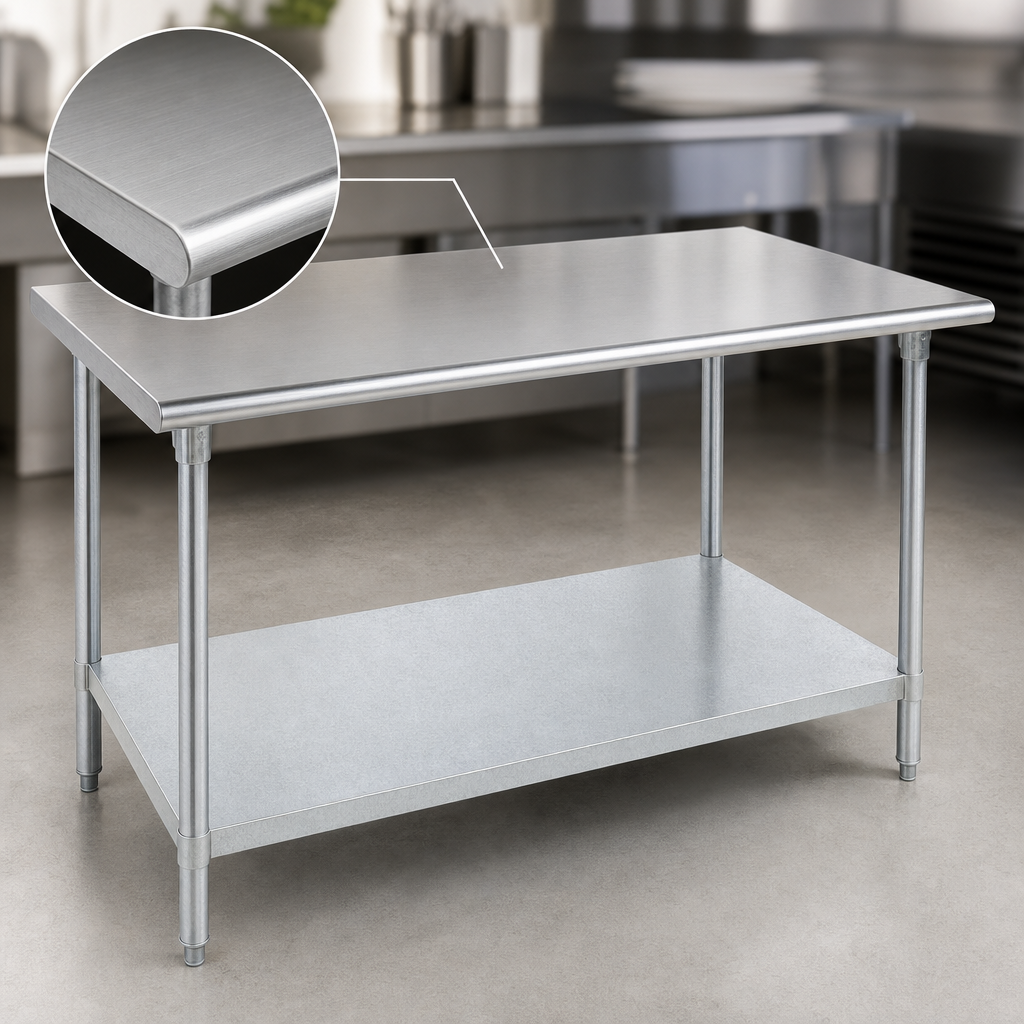 16 Gauge 304 Stainless Steel Top