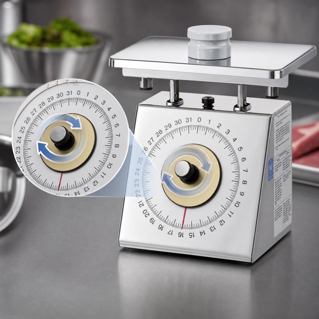 Rotating Dial with Air Dashpot