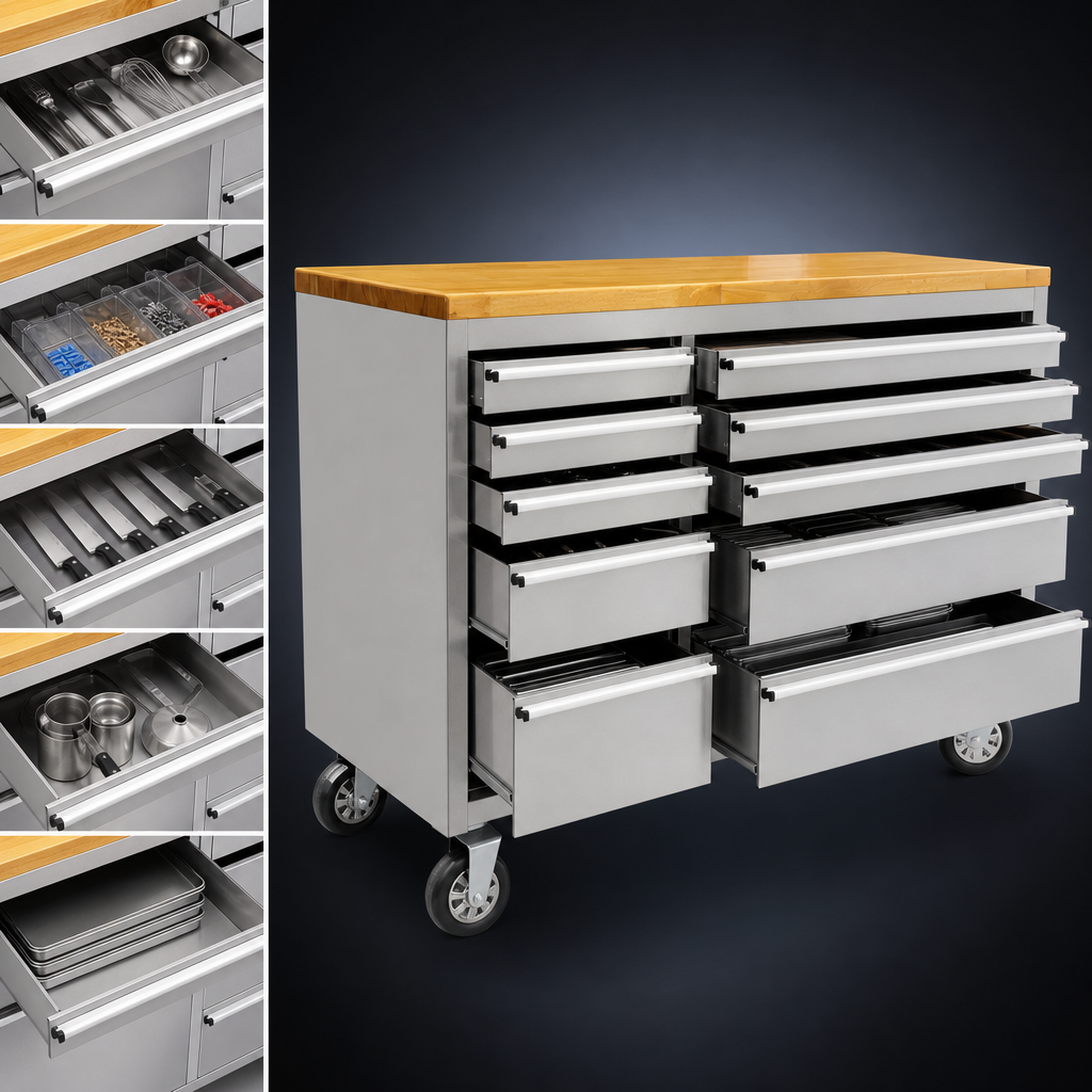Ten Drawer Storage