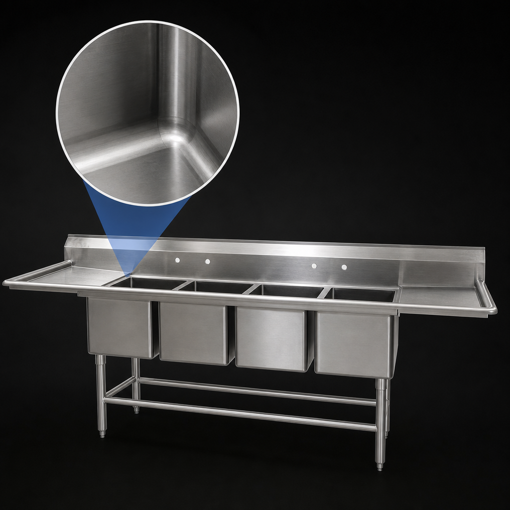 Coved Corner Compartments