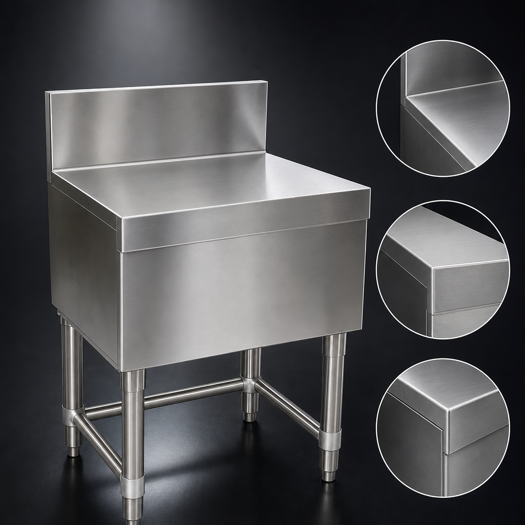 304 Stainless Steel Work Surface