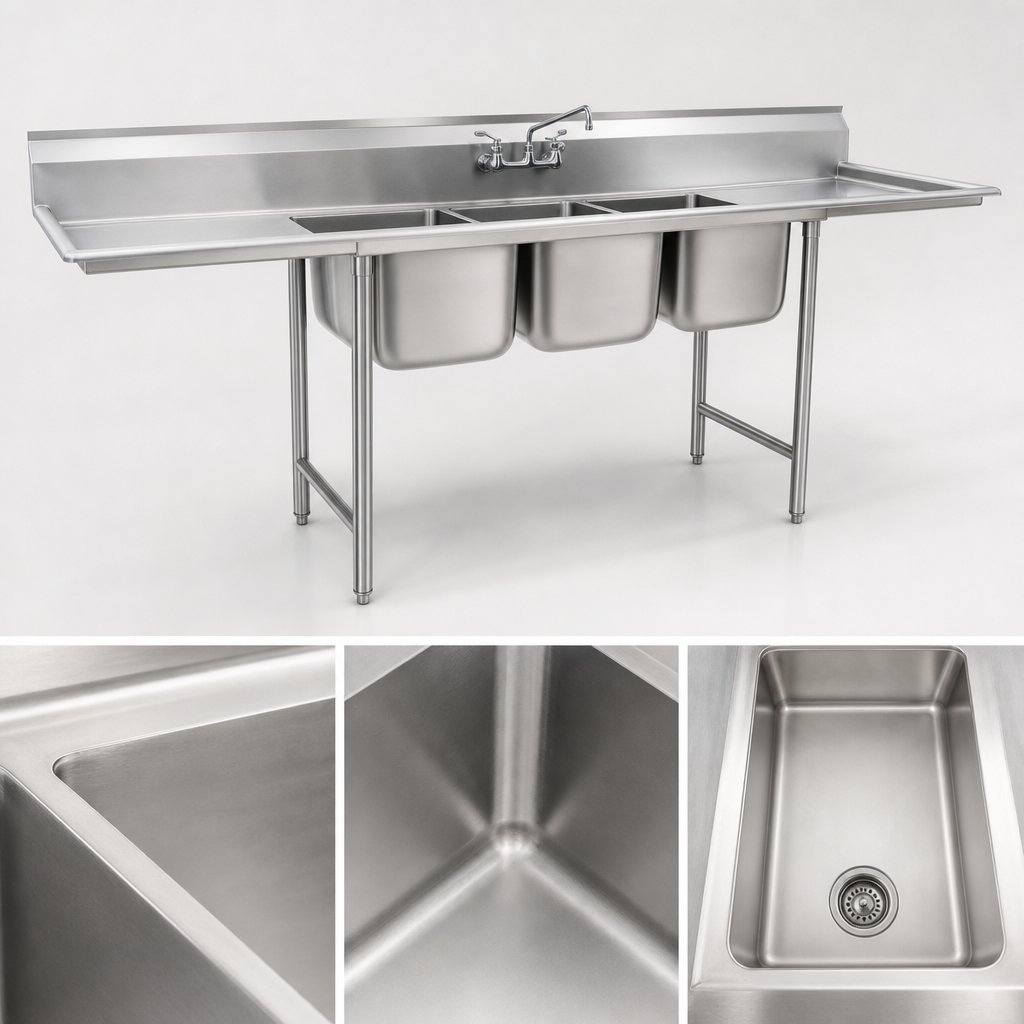 304 Stainless Steel Sink Bowls