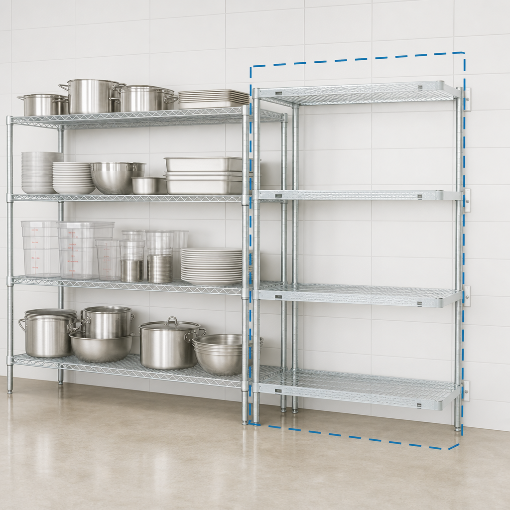 Add-On Shelving Design