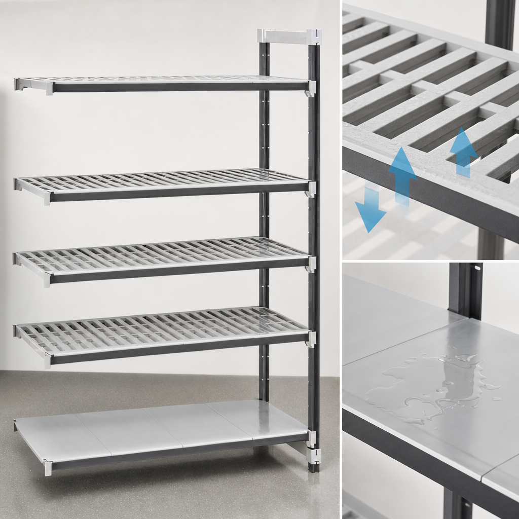 5-Tier Mixed Shelf Layout