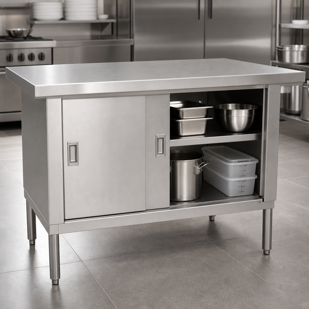 Sliding Door Cabinet Base