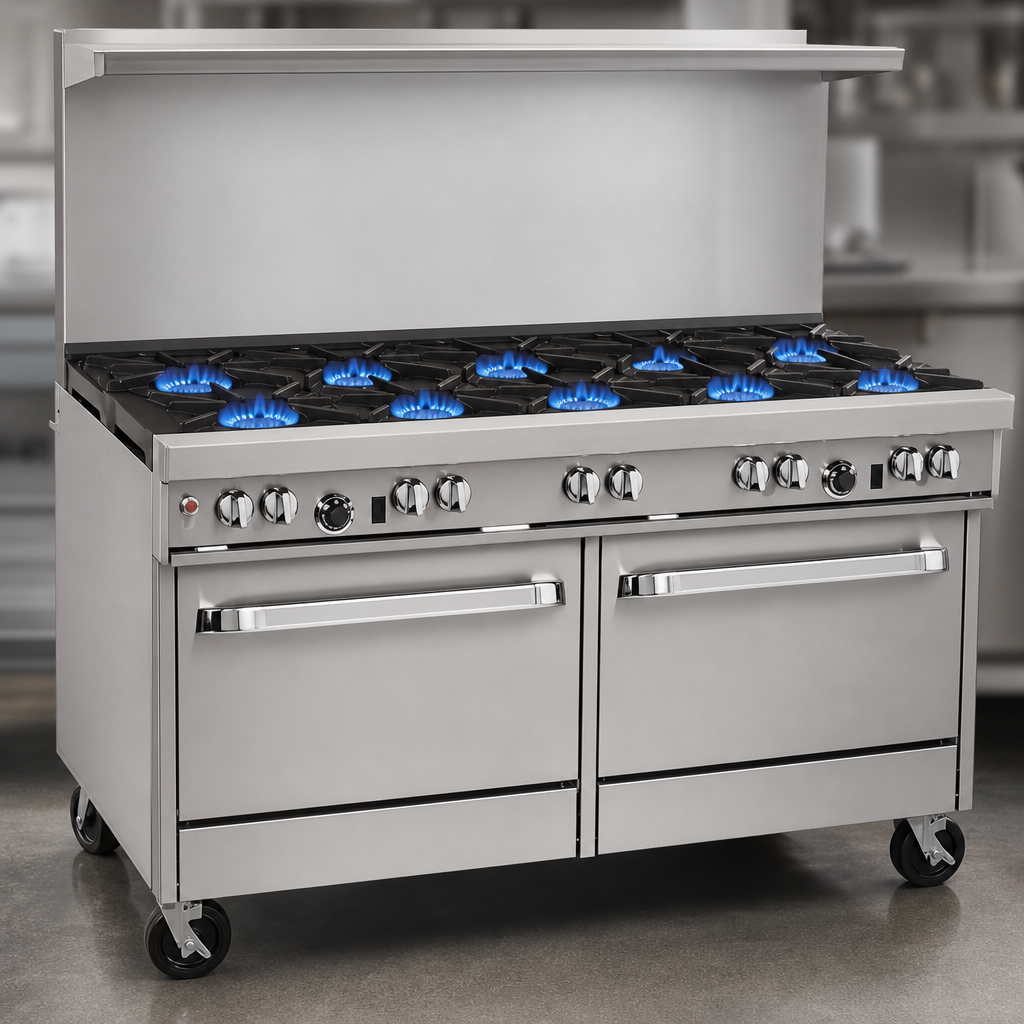 8 Open Burners