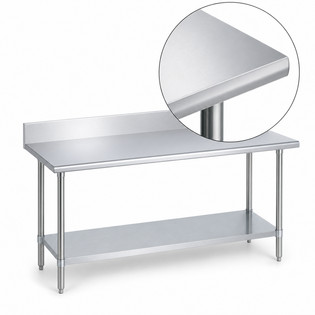 16 Gauge 300 Series Stainless Steel Top