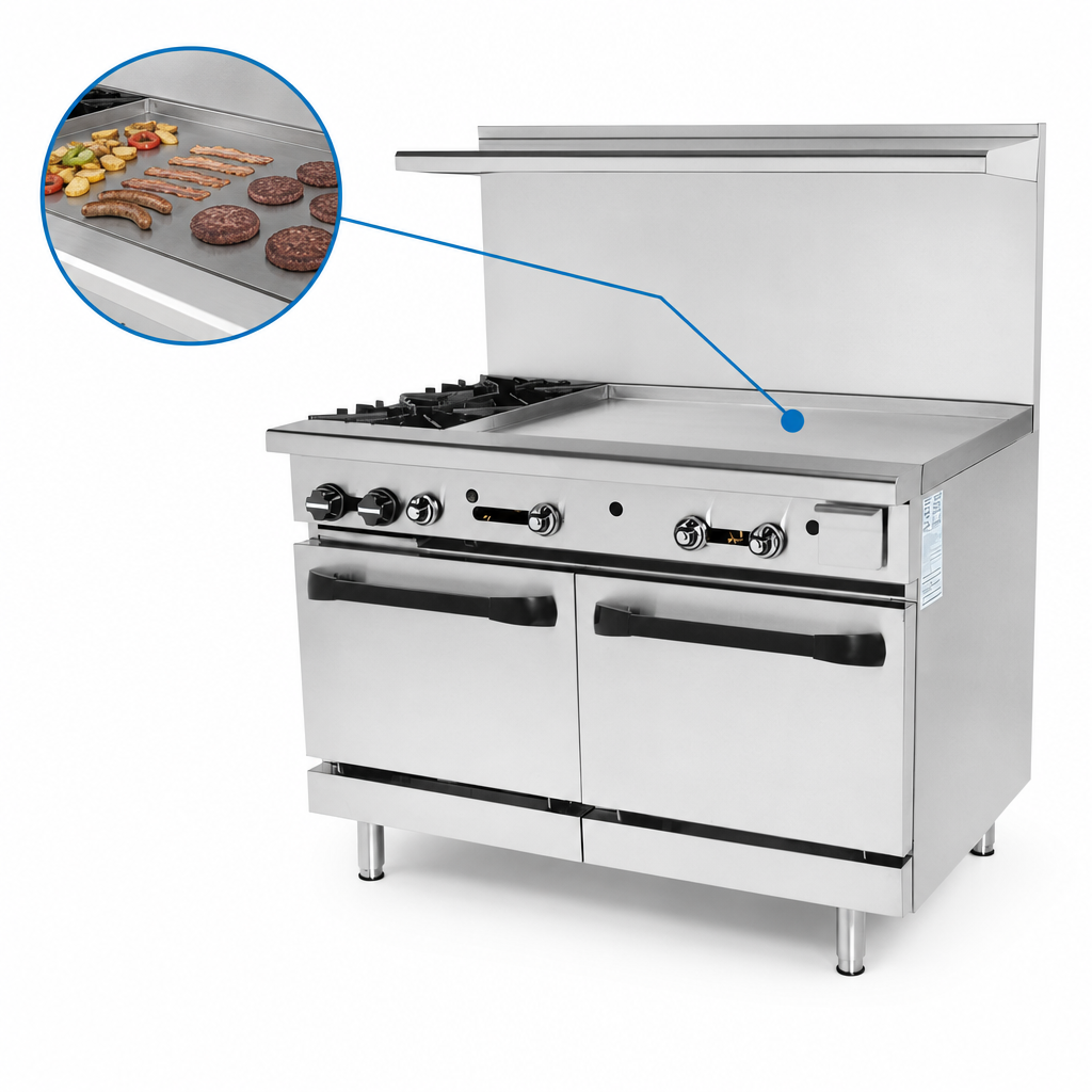 36-Inch Right-Side Griddle