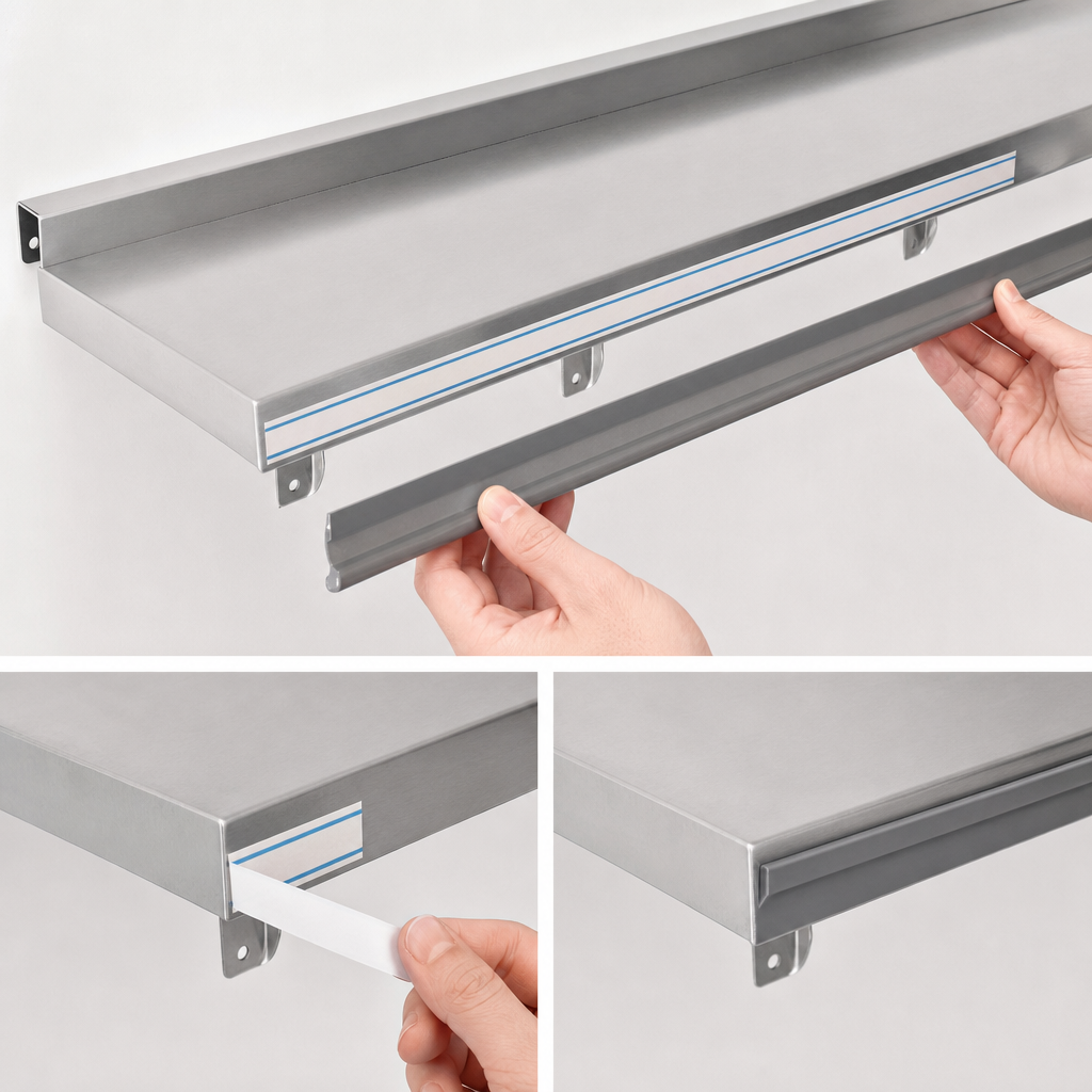 Tape-On Ticket Rail