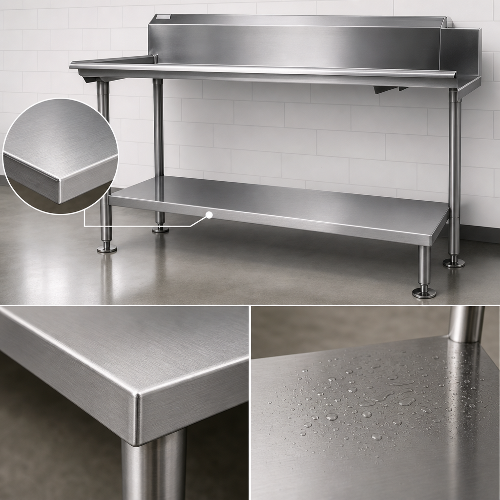 16/300 Stainless Steel Shelf