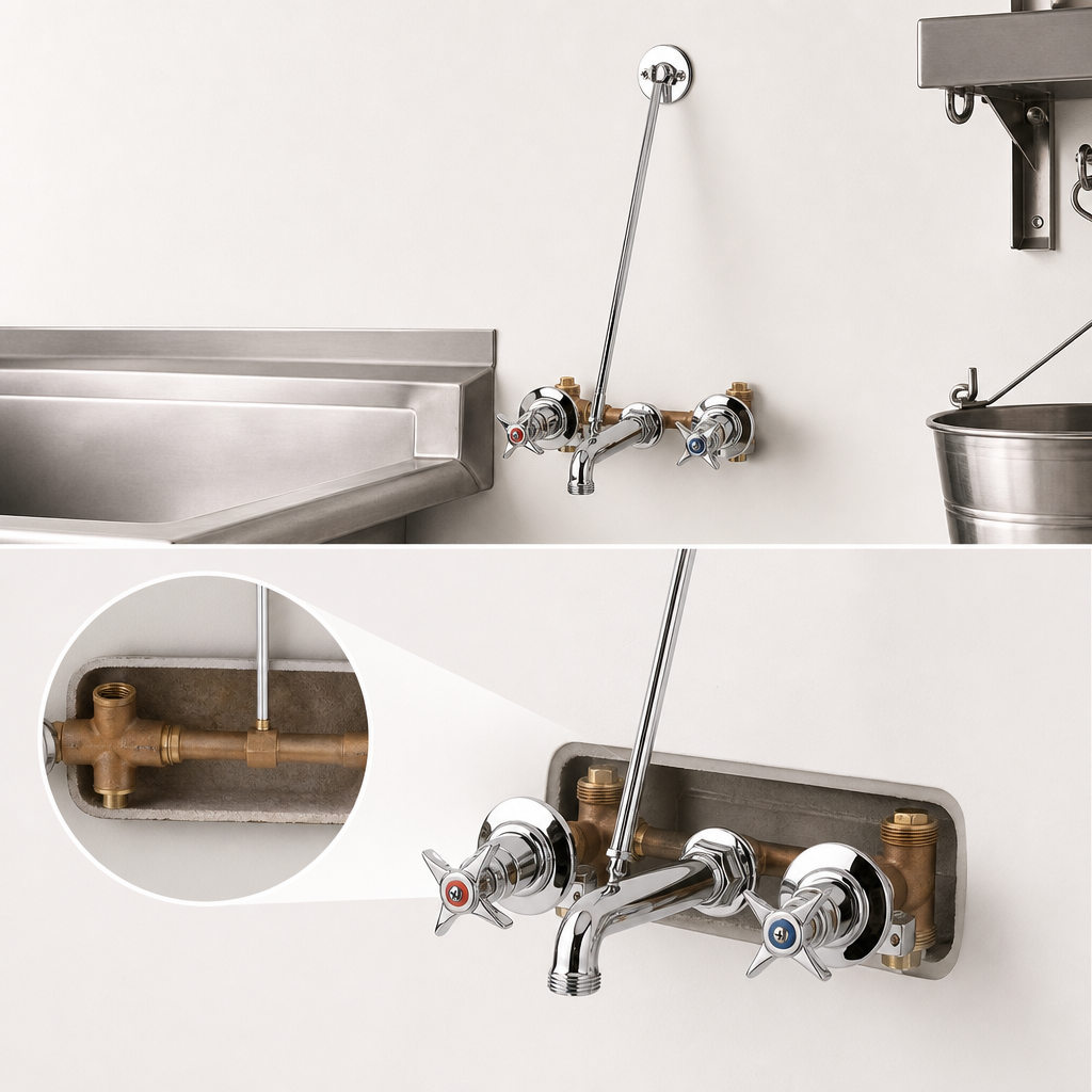 Concealed Bypass Mixing Valve