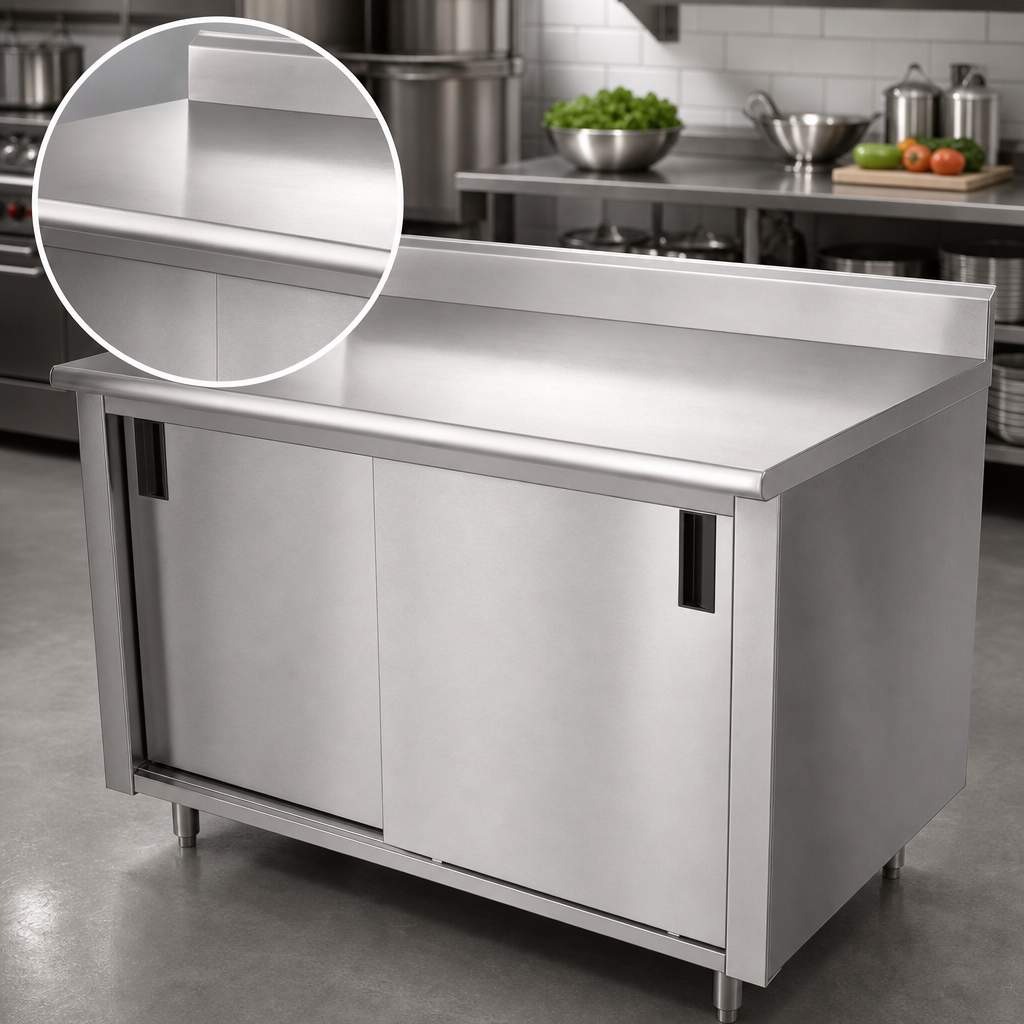 16 Gauge 304 Stainless Steel Top