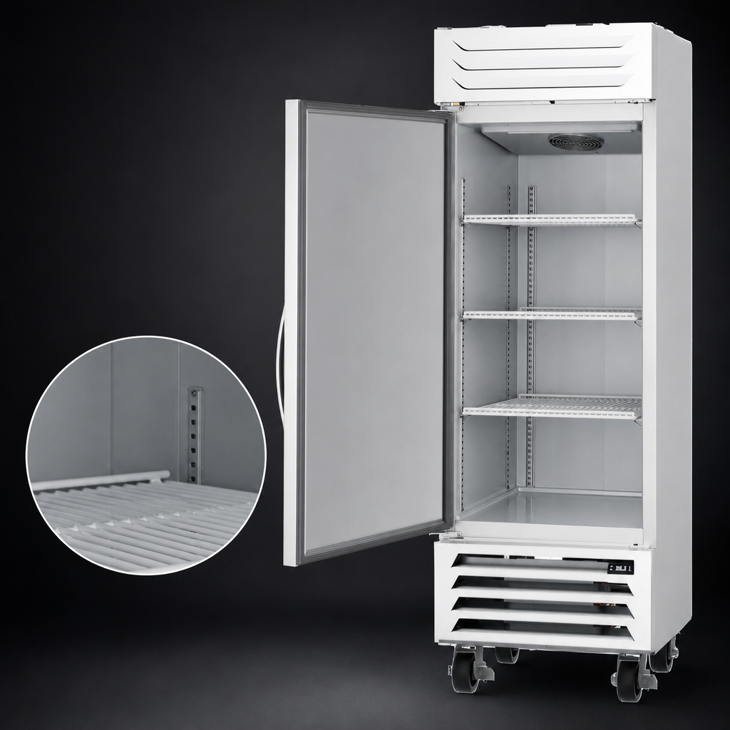 Gray Painted Aluminum Interior