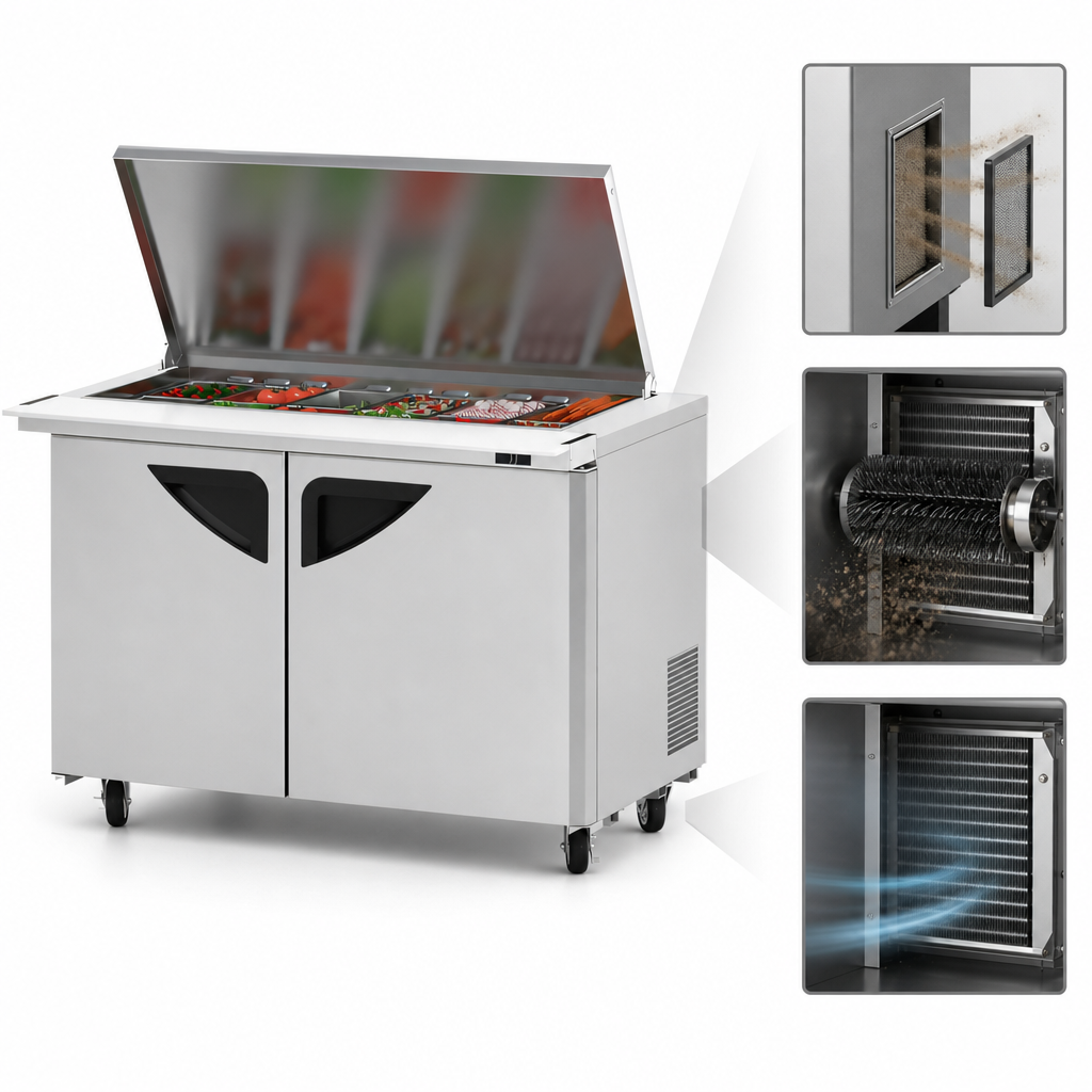 Self-Cleaning Condenser