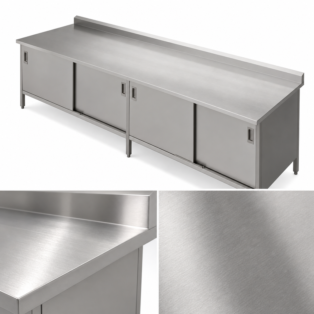 16-Gauge 300 Series Stainless Steel Top