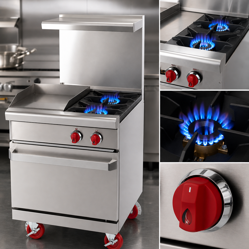 High-Output Open Burners