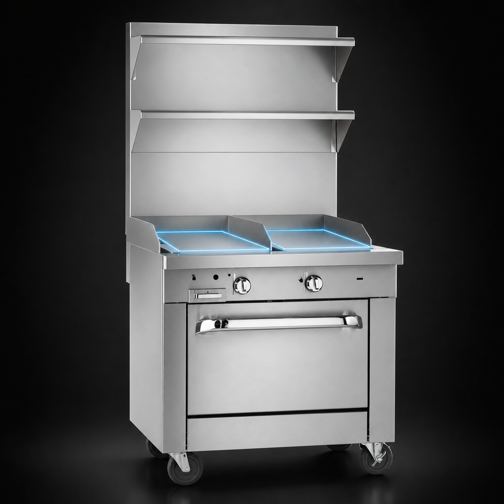 Two 18-Inch French Hot Tops