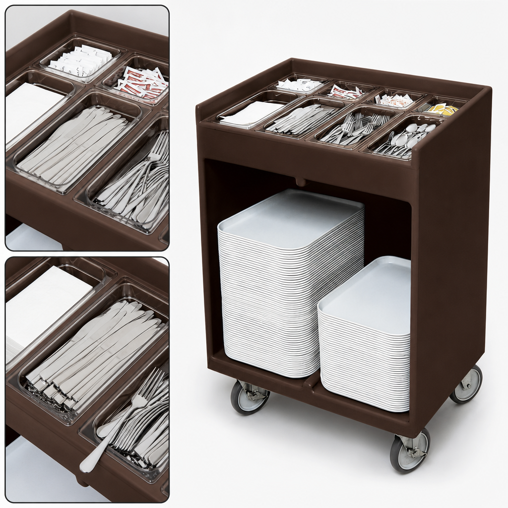 Eight Built-In Compartments