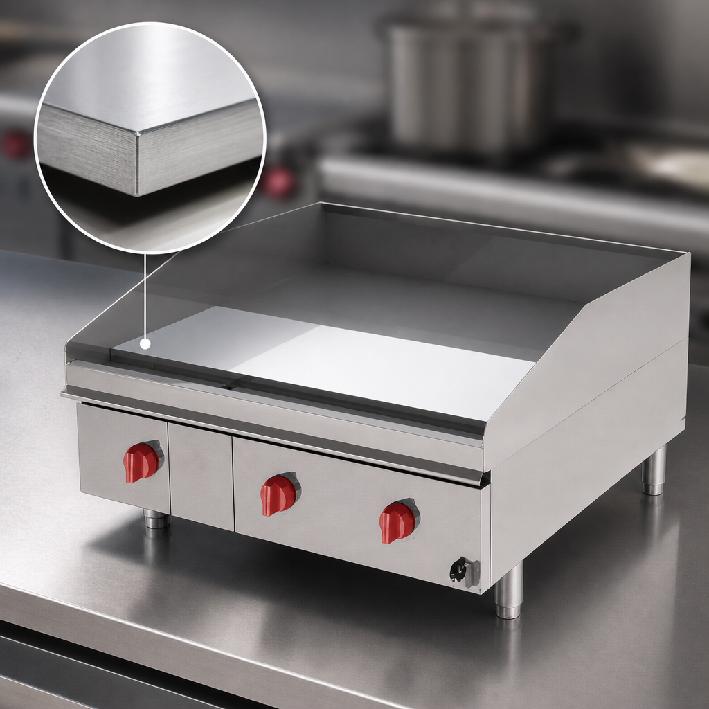1-Inch Chrome Griddle Plate