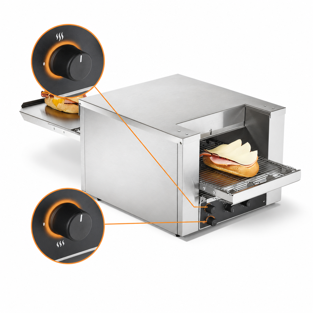 Independent Top And Bottom Heat Control