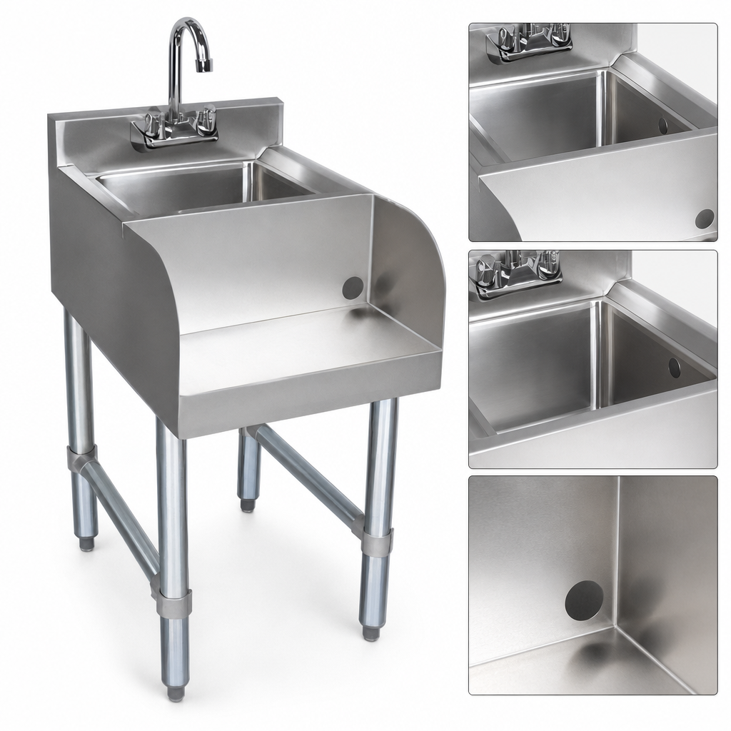 Recessed Dump Sink
