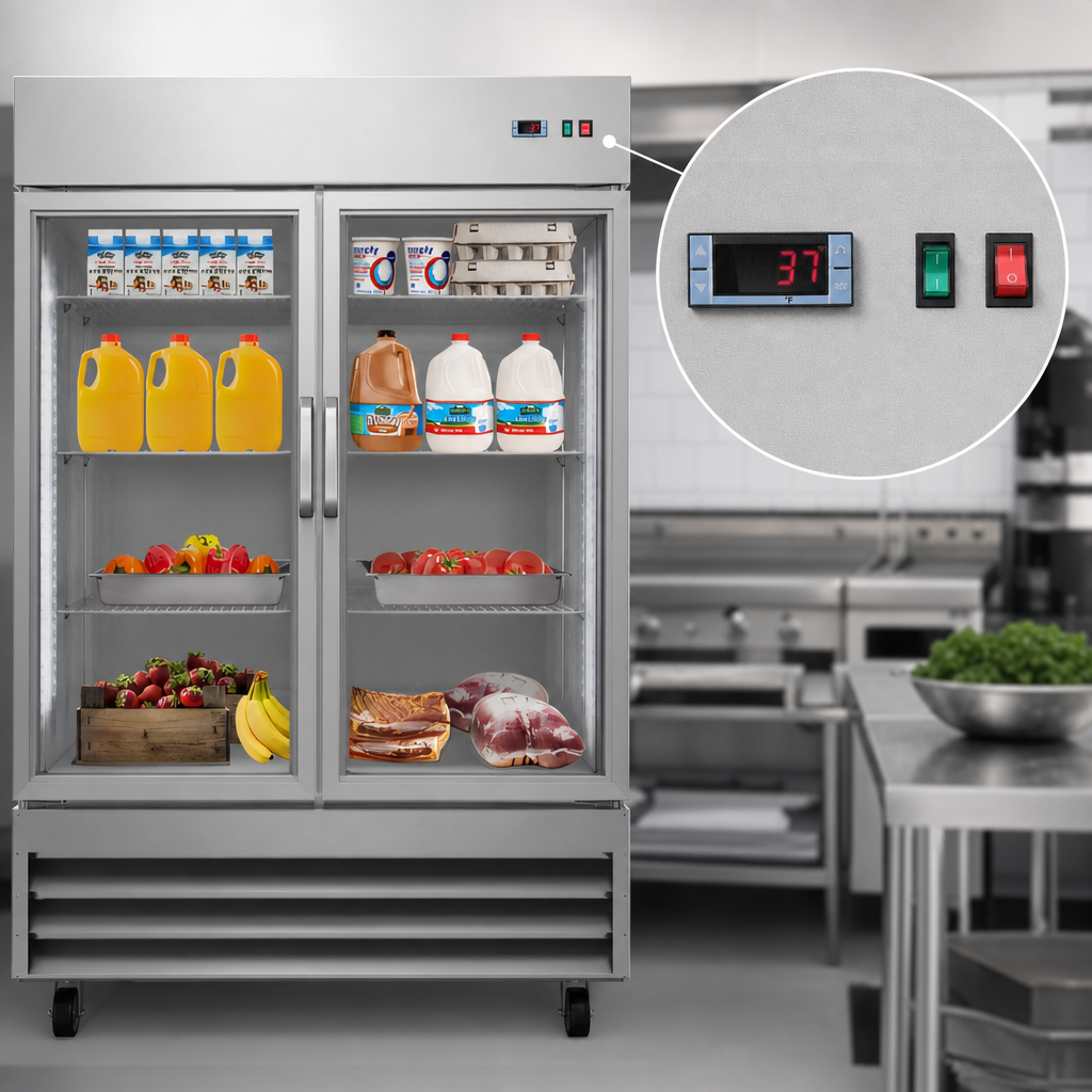 Digital Temperature Controls and Display