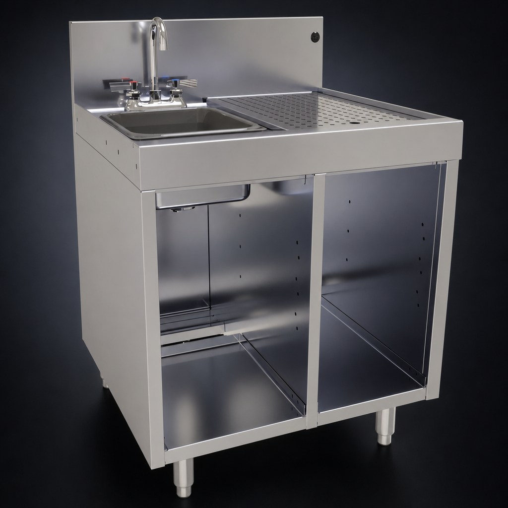Open Front Cabinet Base