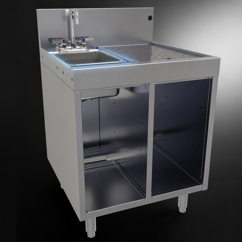 Left Sink Compartment
