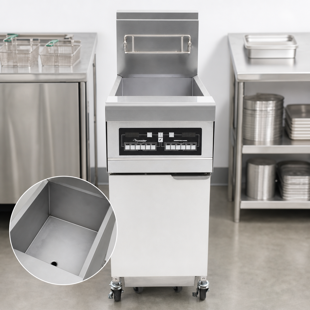 Open-Pot Frypot Design