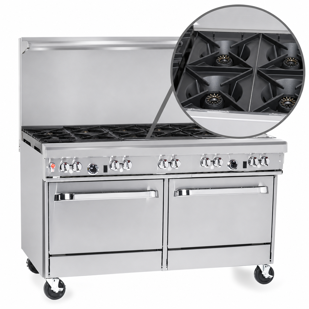 Six-Burner Top