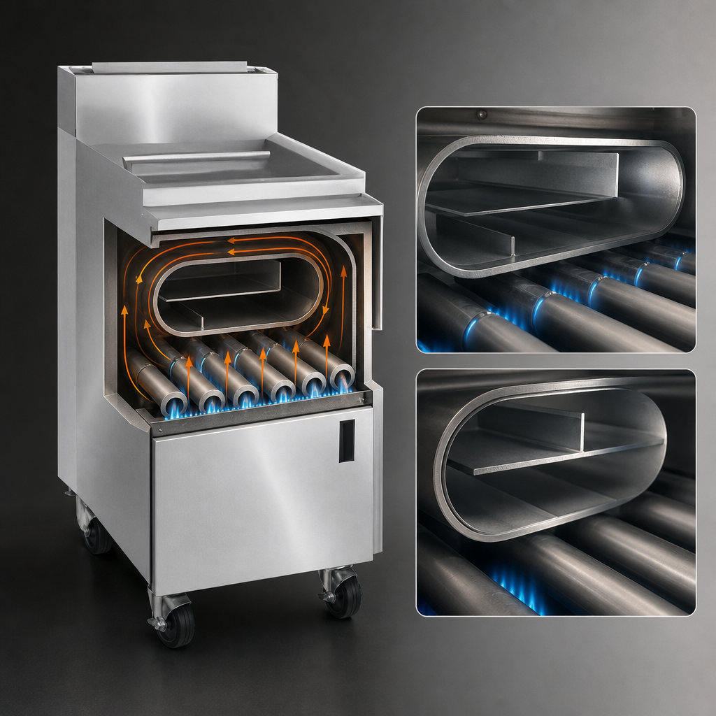 Tube-Fired Burner System
