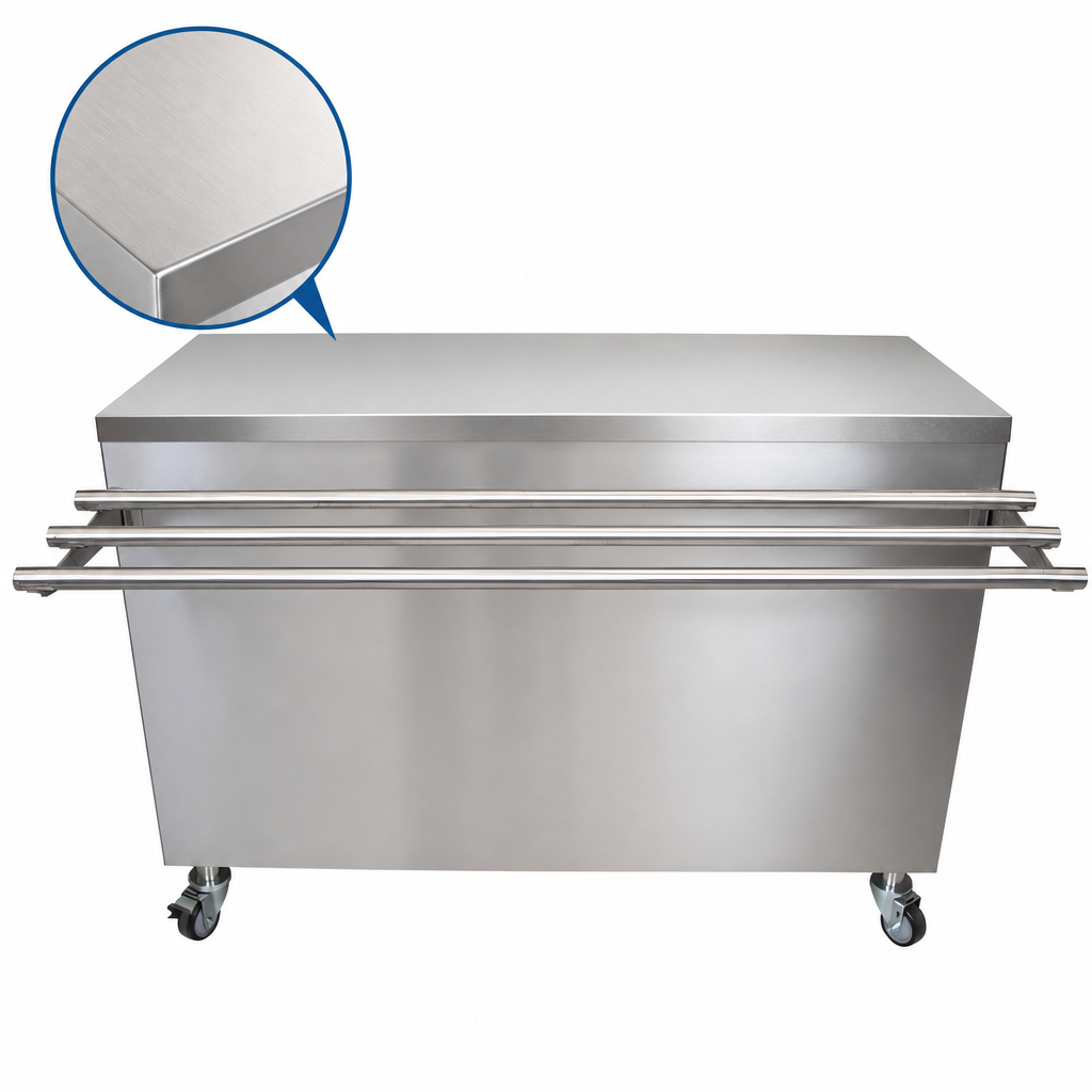 14-Gauge Stainless Steel Top