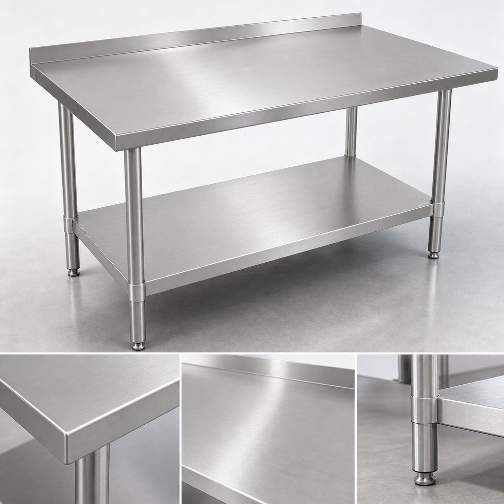 18-Gauge Stainless Steel Top