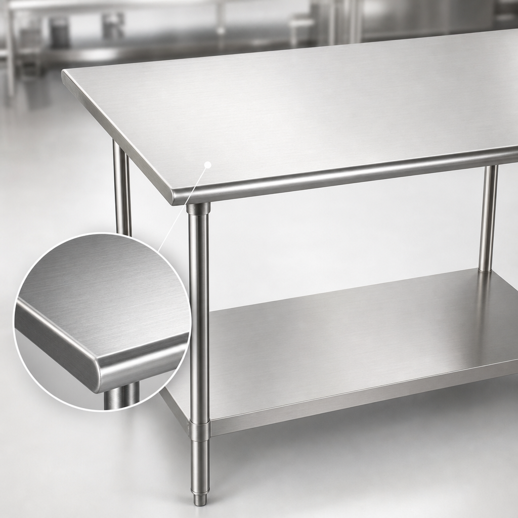 16 Gauge 430 Stainless Steel Top