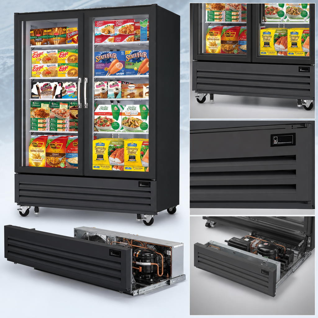 Bottom-Mounted Self-Contained Refrigeration
