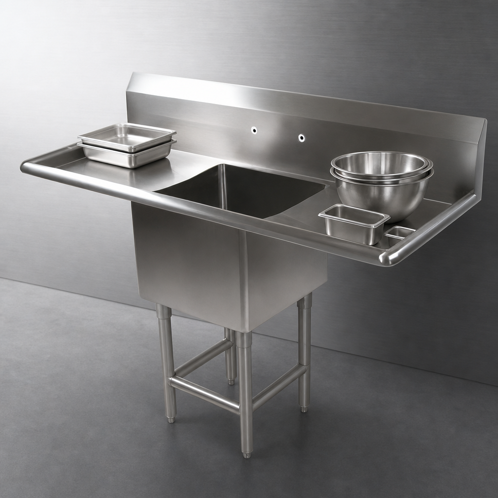Dual 24-Inch Drainboards